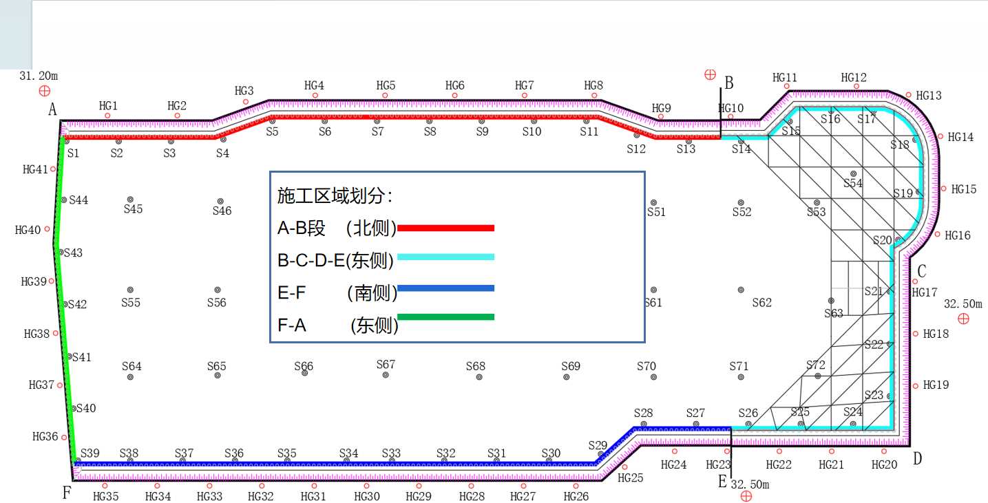 蚌埠蚌山区基坑支护设计